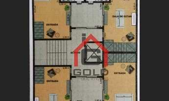 Imagem 3: Apartamento com 2 dormitórios à venda, 44 m² por R$ 320.000 - Jardim Alvorada - Santo Andr