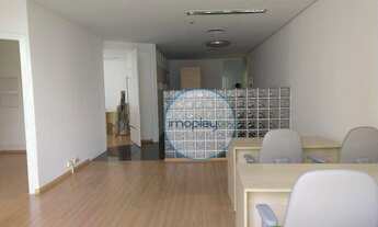 Imagem 2: Conjunto comercial com 96 m² pronto para ocupação no polo corporativo da Berrini, 3 vagas