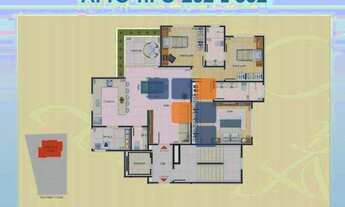 Imagem 3: 1 suíte, 2 semi suítes e 3 vagas no Luxemburgo