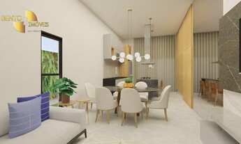 Imagem 2: Casa com 3 dormitórios suítes à venda, 144 m² por R$ 890.000 - Jardim Imperial - Cuiabá/M