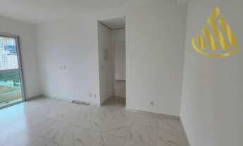 Imagem 2: Apartamento com 1 dormitório para alugar, 53 m² por R$ 3.300,01/mês - Gonzaga - Santos/SP
