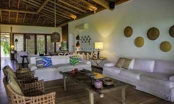 Imagem 6: Linda casa de 557m² com vista mar definitiva à venda no condomínio Altos de Trancoso - Tra