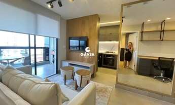 Imagem 2: Apartamento para aluguel possui 55 metros quadrados com 1 quarto em Boqueirão - Santos - S