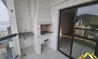 Imagem 6: 3 Dormitórios, 1 suíte, vista ao mar por cima dos prédios, 1 quadra da praia do Itararé, S