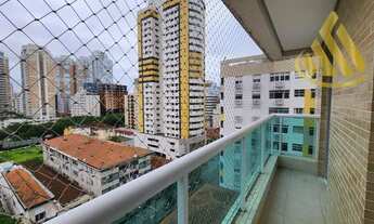 Imagem 5: Apartamento com 1 dormitório para alugar, 53 m² por R$ 3.300,01/mês - Gonzaga - Santos/SP