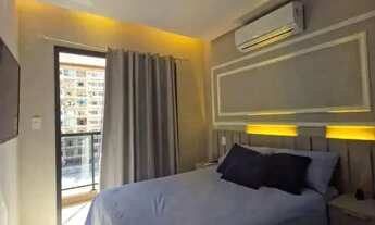 Imagem 4: Ed Felicitá: Apartamento Mobiliado na Batista Campos 73m² 2 Suítes 2 Vg LOCAÇÃO