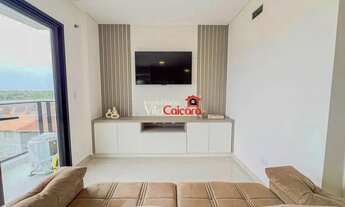 Imagem 2: Apartamento com 2 quartos mobiliado na quadra mar