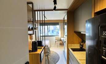 Imagem 2: Apartamento Loft de 25m² no Rio Branco