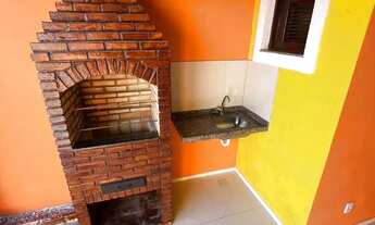 Imagem 5: Casa Plana, L. Redonda, 76m2, 2 Suítes, Porcelanato, Churrasqueira e Portão Automático