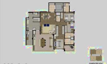 Imagem: Apartamento 3 dormitórios (suítes) no