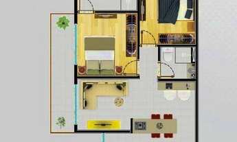 Imagem: Apartamento com 2 dormitórios à venda