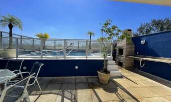 Imagem 5: Linda cobertura em condomínio com 3 quartos e vista mar, piscina e churrasqueira