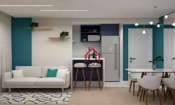 Imagem 4: Apartamento com 2 dormitórios à venda, 47 m² por R$ 299.820,00 - Utinga - Santo André/SP