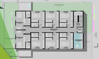 Imagem 6: Studio residencial para venda, Cajuru, Curitiba - ST10744