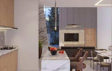 Imagem 5: Casa frente leste em construção no Terras alphaville Sergipe 1_