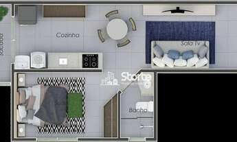 Imagem 5: Coberturas com 2 dormitórios à venda, a partir de 124m² a partir de R$ 560.000 - Santa Môn