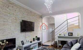 Imagem 2: Sobrado com 3 dormitórios à venda, 175 m² por R$ 750.000 - Parque João Ramalho - Santo And