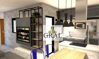 Imagem 2: Apartamento com 2 dormitórios à venda, 47 m² por R$ 360.000,00 - Jardim - Santo André/SP