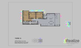 Imagem 3: Apartamento com 3 dormitórios à venda - Tabuleiro - Barra Velha/SC
