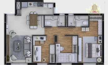 Imagem 5: No Life Park em Canoas, vendo apartamento de três dormitórios, suíte, vaga e infraestrutur