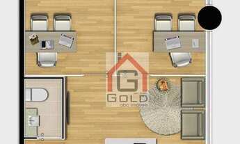 Imagem 3: Sala à venda, 37 m² por R$ 320.000,00 - Centro - Santo André/SP