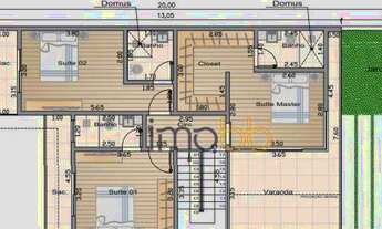 Imagem 2: Casa com 3 suítes à venda, 172 m² - Condomínio Terras de São Francisco - Sorocaba/SP