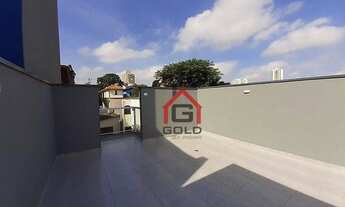 Imagem 6: Cobertura com 2 dormitórios para alugar, 104 m² por R$ 2.100/mês - Santa Maria - Santo And