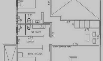 Imagem 5: Casa com 3 dormitórios à venda, 213 m² por R$ 960.000,00 - Condomínio Terras do Vale - Caç
