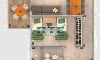 Imagem 2: Apartamento com 2 dormitórios à venda, 83 m² por R$ 504.560,00 - Caiçara - Praia Grande/SP