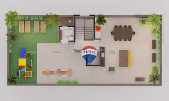 Imagem 7: Prédio sem dívida com 60% de obra concluída com previsão de 09 apartamentos com garagens