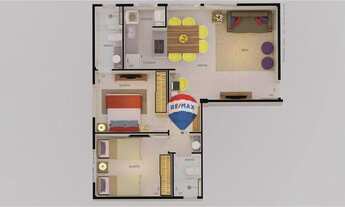 Imagem 4: Prédio sem dívida com 60% de obra concluída com previsão de 09 apartamentos com garagens