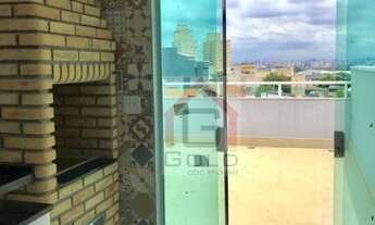 Imagem 2: Cobertura com 2 dormitórios à venda, 110 m² por R$ 435.000,00 - Utinga - Santo André/SP