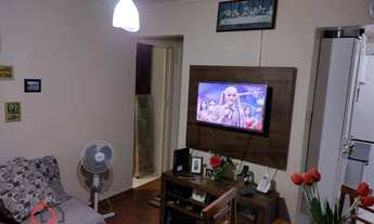 Imagem 2: Apartamento com 2 dormitórios à venda, 52 m² por R$ 230.000,00 - Aparecida - Santos/SP