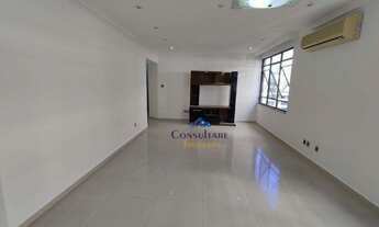 Imagem 2: Apartamento com 3 dormitórios para alugar, 147 m² por R$ 6.500,00/mês - Pompéia - Santos/S