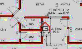 Imagem 2: Apartamento à venda, 58 m² por R$ 430.000,00 - Campestre - Santo André/SP