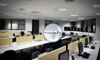 Imagem 6: Laje comercial com 508,00 m² de área útil e 10 vagas de garagem, com layout pronto e Mobil