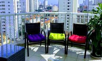 Imagem 3: Apartamento em prédio moderno, 103 m2 : 3 dormitórios, suíte, 2 vagas demarcadas de garag