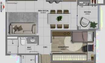 Imagem 6: Apartamento a Venda no Estreito, em Florianópolis