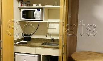 Imagem 6: Flat Transamérica Bela Cintra disponível para locação 30m² e 1 vaga de garagem