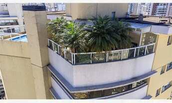 Imagem 4: Cobertura duplex com piscina e churrasqueira e uma vista panorâmica do parque do Ibirapuer