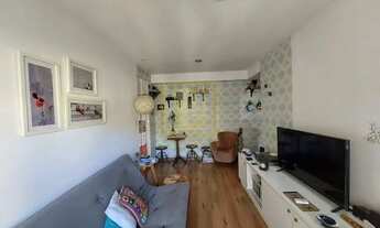 Imagem: Quarto e sala no Cores da Lapa