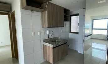 Imagem 6: Alugo Apartamento de 2 Quartos com Móveis Fixos em Andar Alto e Vista para o Mar