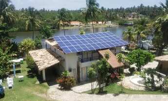 Imagem 3: Pousada a beira da Lagoa Mundaú. 4.000m², 24 quartos, energia solar, água própria, pier