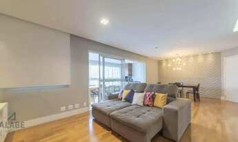 Imagem 2: Apartamento à venda no Brooklin,124m², varanda fechada , churrasqueira , 3 vagas de garage