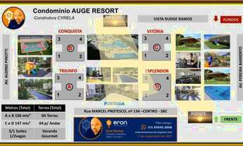 Imagem 4: Maravilhoso Aptº. Edif. "Auge Resort", 147 m² 03 suítes, 02 Vagas, Varanda Gourm