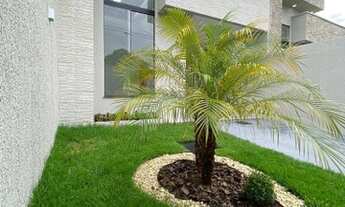 Imagem 2: Belíssimo Casa Nova com Alto Acabamento de 3 Quartos e Varanda Gourmet - St. Três Marias