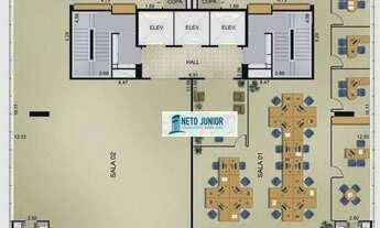 Imagem 5: Conjunto para alugar, 288 m² por R$ 21.500,00/mês - Brooklin - São Paulo/SP