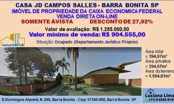 Imagem: CASA JD CAMPOS SALLES BARRA BONITA SP (DESCONTO