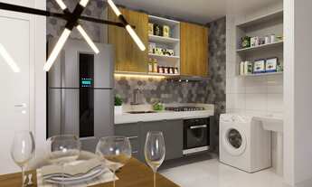 Imagem 3: D114/ Vendo Apartamento 54 m²s com 2 quartos,2 banheiros todo no Porcelanato,entrada facil