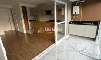 Imagem 7: Apartamento novo para locação no centro de Poços, com duas suítes com armários, cozinha pl